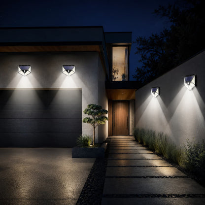 SolarGuard 270°™ | Luz Solar Exterior con Sensor de Movimiento